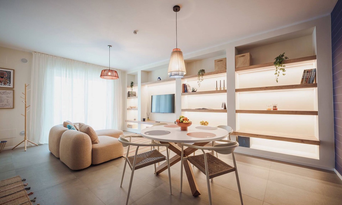 Municipio 1 Apartment | 2BR Apartment in Bari, Casa Costa Sud | Private Garden + BBQ + Full Kitchen