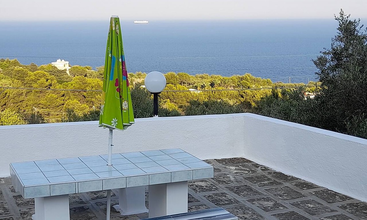 Marina di Novaglie Villa | Alba Villa with Ocean View & Two Panoramic Terraces, featuring Wi-Fi and Air Conditioning