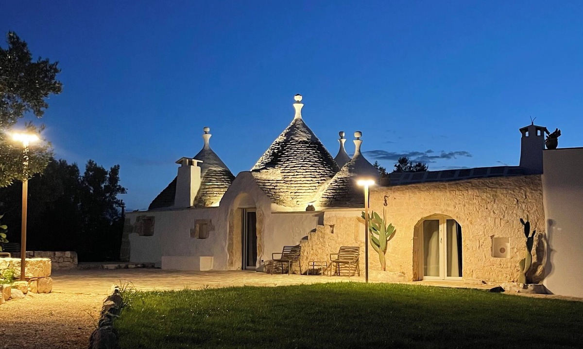 Ceglie Messapica Villa | ALMAPULIA beautiful trulli with private pool and veranda among Apulian olive trees