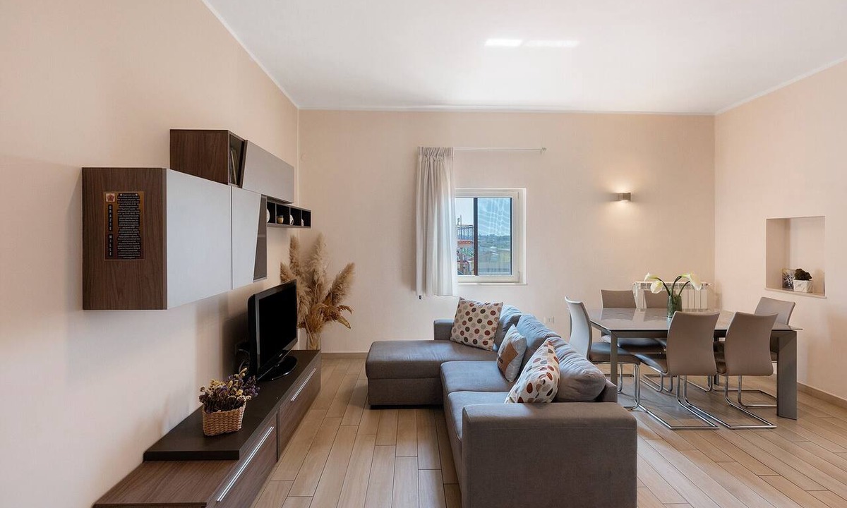 Sant'Antonio Abate House | Apartment 'Diegopas' with Sea View, Wi-Fi and Air Conditioning
