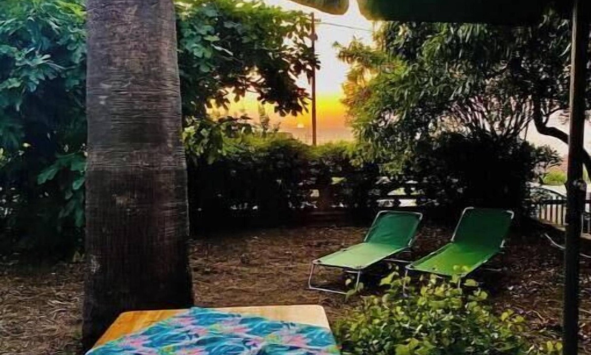 Porto Alabe Apartment | Apartment in a villa under a large palm tree and garden
