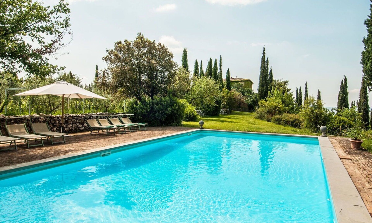 Montalcino Villa | Beautiful private villa for 16 people with private pool, A/C, WIFI, TV, patio and panoramic view
