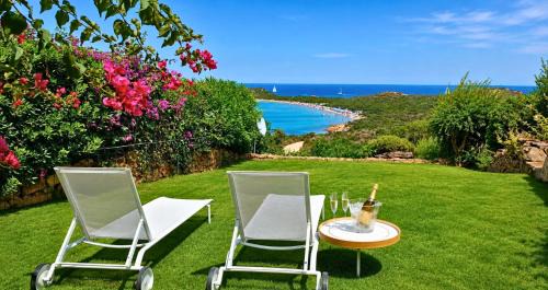 Capo Coda Cavallo House | Panoramic sea view - Exclusive Home with garden - by Domorent