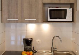 200m from resort center, 5th floor, balcony, tv, ski locker, 25m², Serre Chevalier in Briançon