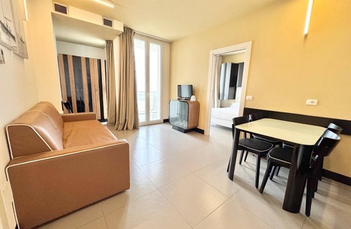 Viserbella Apartment | Apartment directly on the beach, 2 bedrooms and 2 bathrooms.
