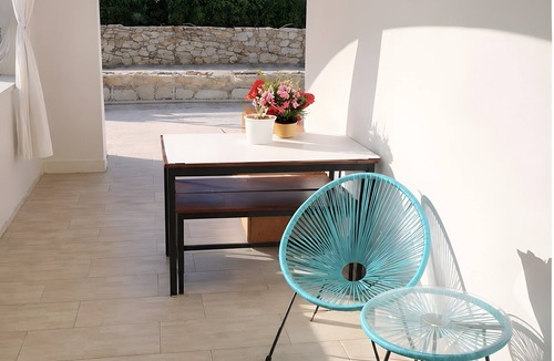 Agrustos Apartment | Apartment 'Perla' with Sea View, Balcony and Air Conditioning