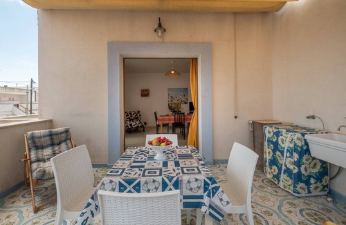 Santa Maria di Leuca Apartment | Apartment 'Staiulo - Primo Piano - La Plumeria' with Balcony & A/C