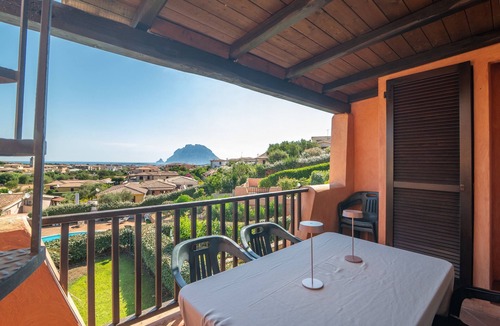 Porto San Paolo Apartment | Apartment 'Tavolara Porto San Paolo B3' with Sea View, Shared Pool and Air Conditioning