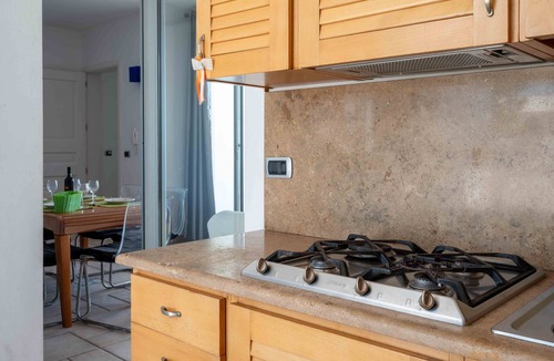 San Foca Apartment | Apartment 'Terrazza Sul Mare' with Sea View, Private Terrace and Air Conditioning