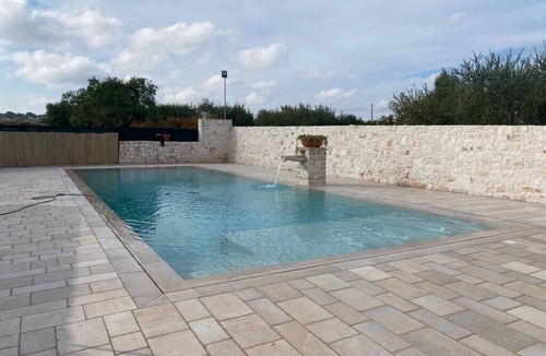 Martina Franca House | Apartment 'Trullo Fico' with Shared Pool, Shared Terrace and Wi-Fi