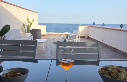 Letojanni Apartment | Beach Penthouse Marisol 2Floors, central