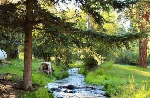 Saddlestring House | Bear Tipi, Rustic "Bear" Tipi by Bighorn Mountains