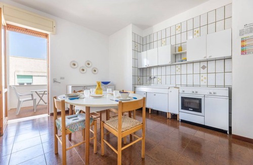 Baia Verde Apartment | Beautiful apartment for 8 guests with TV and balcony, close to Gallipoli