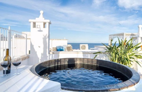 Monopoli House | Beautiful spacious seaside palazzo. Terrace panoramic sea views & dipping pool.