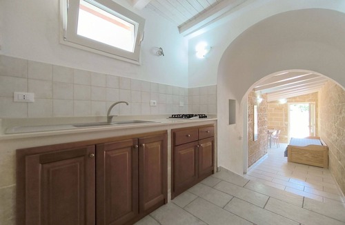 Morciano di Leuca Apartment | Cosy apartment for 4 people with A/C, TV, patio and pets allowed