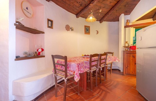 Baia Caddinas House | Cottage with Terrace and Sea View; Street Parking Available