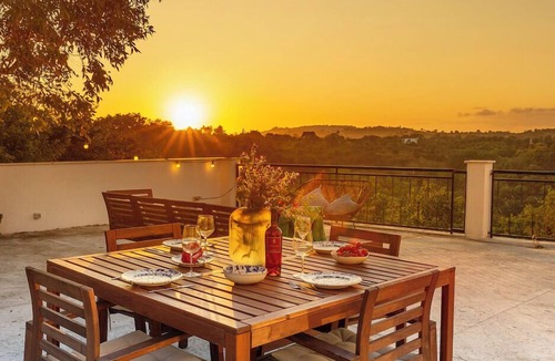 Pisticci House | Designer villa with panoramic pool and olive trees