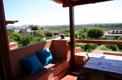 Is Molas House | Golf holiday home surrounded by greenery and sea view terrace