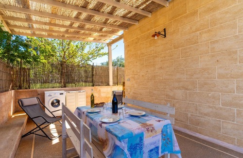 Marina di Pescoluse House | Holiday Home 'Bilo In Villetta Andrea 456' with Private Terrace and Air Conditioning