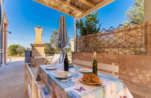 Marina di Pescoluse House | Holiday Home 'Bilo In Villetta Andrea 456' with Private Terrace and Air Conditioning