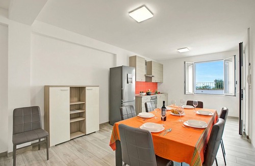 Marina di Pescoluse House | La Primula Apartment 1 with Sea-View, Salve, Italy