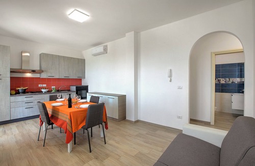 Marina di Pescoluse Apartment | La Primula Apartment 2 with Sea-View, Salve, Italy