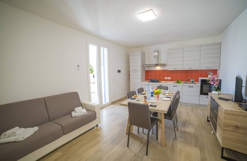 Marina di Pescoluse Apartment | La Primula Apartment 3 with Sea-View, Salve, Italy