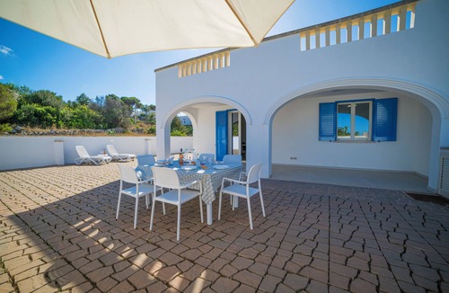 Marina di Pescoluse Apartment | La Primula Apartment 3 with Sea-View, Salve, Italy