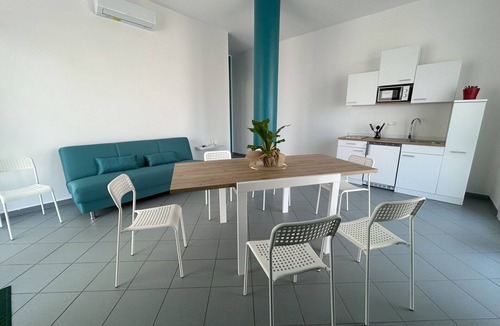 Belvedere Marittimo Apartment | Lovely apartment for 5 guests with A/C, WIFI and TV