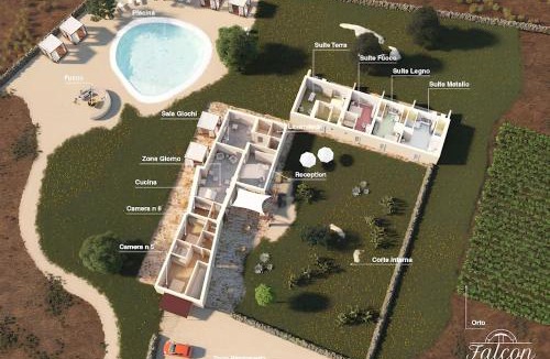 Lizzanello Apartment | Masseria Murrieri - Villa fino a 16 ospiti con piscina privata
