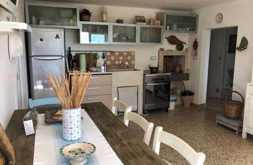 Marina di Novaglie House | Salento House with Ocean View, Just 50 Meters from the Sea in Marina di Novaglie - Salento