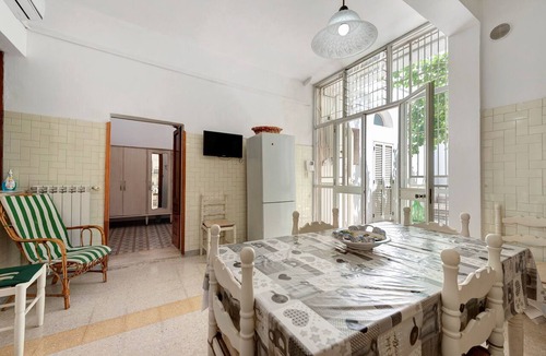 Copertino Apartment | Salento Short Let Apartment: Spacious, Bright, Private Terrace, Garden, Air Conditioning