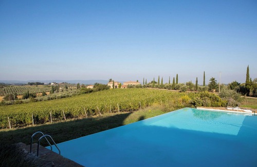 Lilliano Villa | Stunning private villa for 9 guests with WIFI, private pool, pets allowed and panoramic view