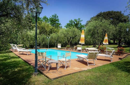 Capannori Villa | Stunning private villa with WIFI, private pool, A/C, TV, patio and panoramic view, close to Lucca