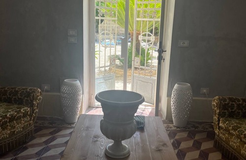 Corsano Villa | Suite Basium in 1918 Liberty-Style Palazzo with Garden, Outdoor Tub, and Wi-Fi