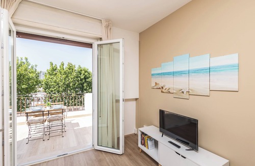 Misano Adriatico Apartment | Terrace with view of the harbor - 5 min to the beach