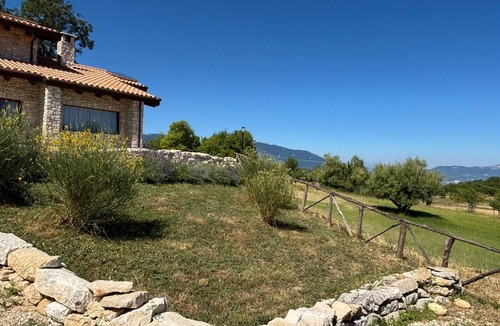 Roccamorice Villa | The Chalet Among the Hermitages—A Villa in Majella Park Amid the Celestine Hermitages.