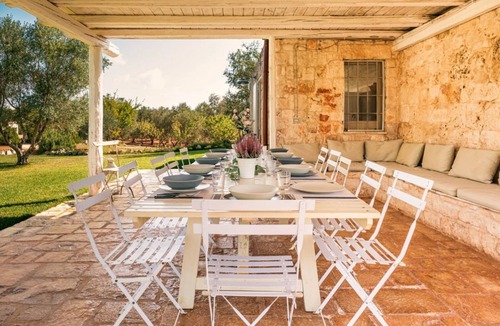 Ceglie Messapica Villa | Trulli Tra Pietre Full: Luxury Trulli with Private Pool, Pet Friendly