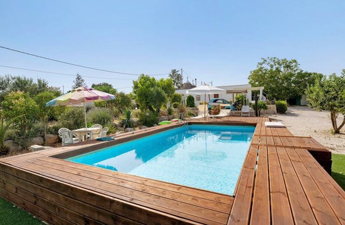 Martina Franca House | Trullo 'Vito with Pool' with Private Pool, Shared Terrace and Wi-Fi