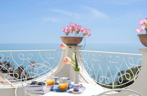 Pogerola Villa | Villa Costa Incantata with Jacuzzi and Stunning Amalfi Sea Views