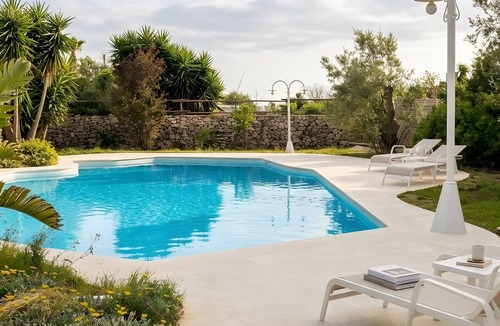 Racale Villa | Villa 'Resort I Trulli Torre Suda' with Private Pool, Wi-Fi and Air Conditioning