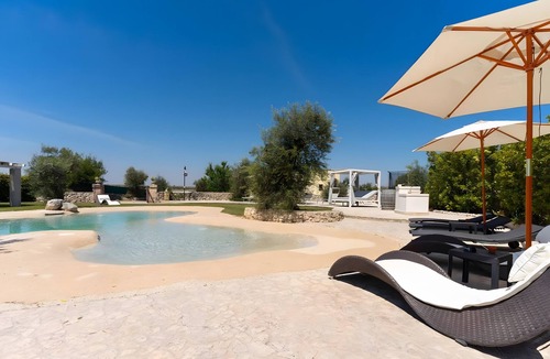 Melendugno Villa | Villa 'Tenuta degli Ulivi Luxury Relax' with Private Pool, Wi-Fi, and Air Conditioning