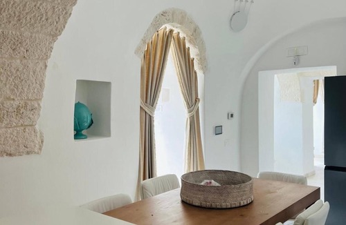 Martina Franca Villa | Villa 'Trullo Luco' with Private Terrace, Wi-Fi, and Air Conditioning