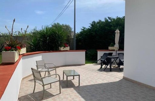 Otranto Villa | Villa 'Villino Perla' with Private Terrace, Wi-Fi and Air Conditioning