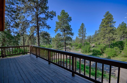 San Juan River Village House | Wraparound Deck, Stunning Mountain Views, Near Downtown Pagosa & Wolf Creek Ski Area