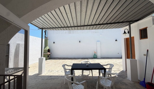 A Casa Di Nonna NNina Outdoor space with barbecue