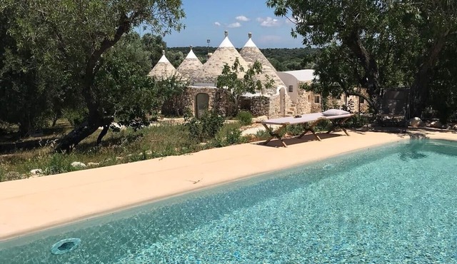 A delightful trullo with pool in a secluded location in the heart of Puglia.