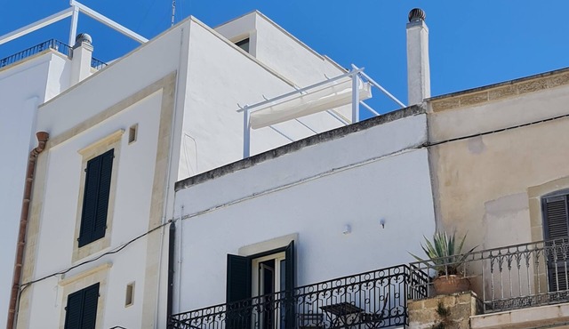 Beautiful Mansion in the historic center with panoramic terrace, sea at 50m
