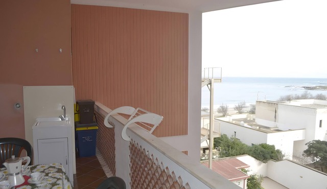 Casa Ureshii in San Foca: 3 Bedrooms, Private Terrace and Balcony