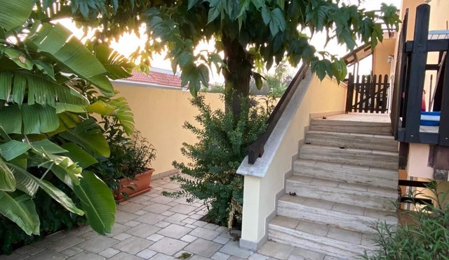 Fabulous one bedroom apartment just steps from the crystal clear sea in a residential area